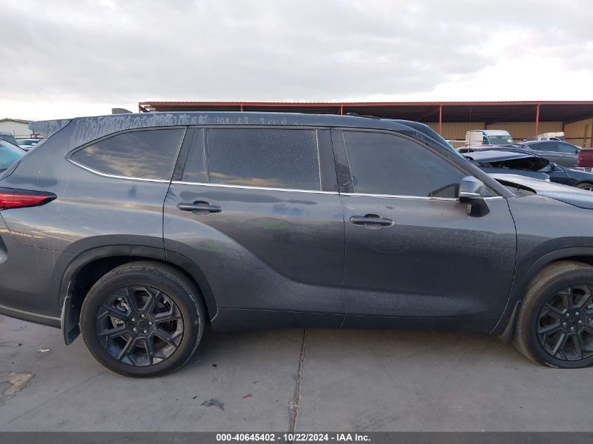 2023 Toyota Highlander Le VIN: 5TDKDRAH7PS526297 Lot: 40645402