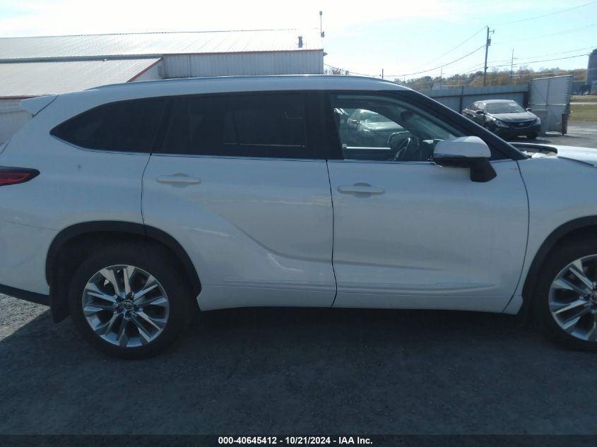 2021 TOYOTA HIGHLANDER LIMITED - 5TDDZRBH4MS539058