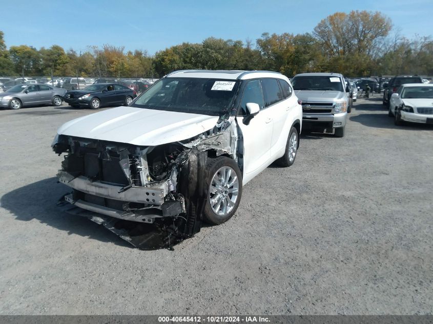 2021 TOYOTA HIGHLANDER LIMITED - 5TDDZRBH4MS539058