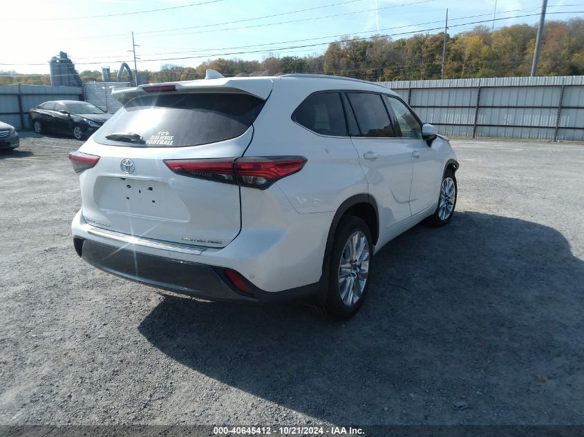 2021 TOYOTA HIGHLANDER LIMITED - 5TDDZRBH4MS539058