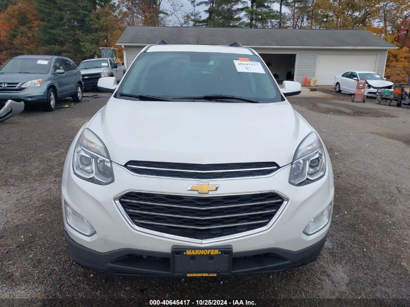 2016 Chevrolet Equinox Lt VIN: 2GNALCEK9G6327691 Lot: 40645417