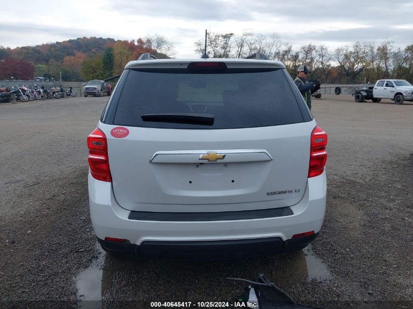 2016 Chevrolet Equinox Lt VIN: 2GNALCEK9G6327691 Lot: 40645417