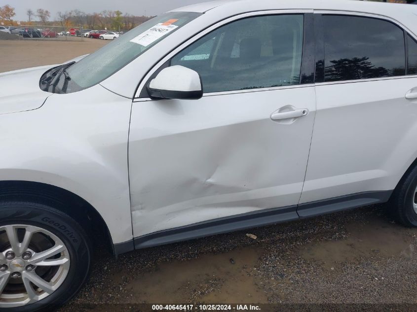 2016 Chevrolet Equinox Lt VIN: 2GNALCEK9G6327691 Lot: 40645417