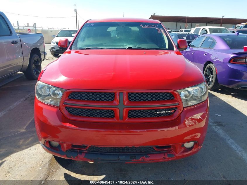 2013 Dodge Durango Sxt VIN: 1C4RDHAGXDC667717 Lot: 40645437