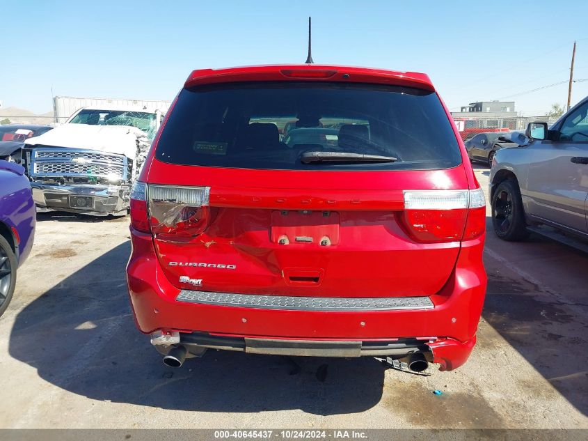 2013 Dodge Durango Sxt VIN: 1C4RDHAGXDC667717 Lot: 40645437