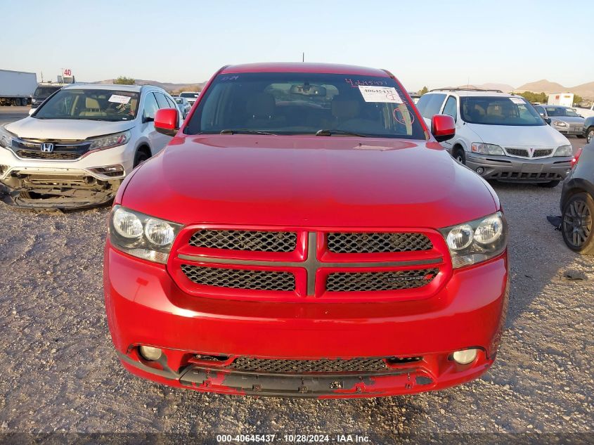 2013 Dodge Durango Sxt VIN: 1C4RDHAGXDC667717 Lot: 40645437