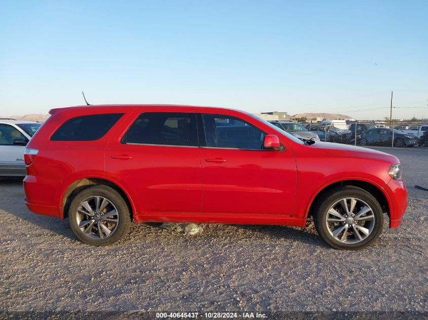 2013 Dodge Durango Sxt VIN: 1C4RDHAGXDC667717 Lot: 40645437