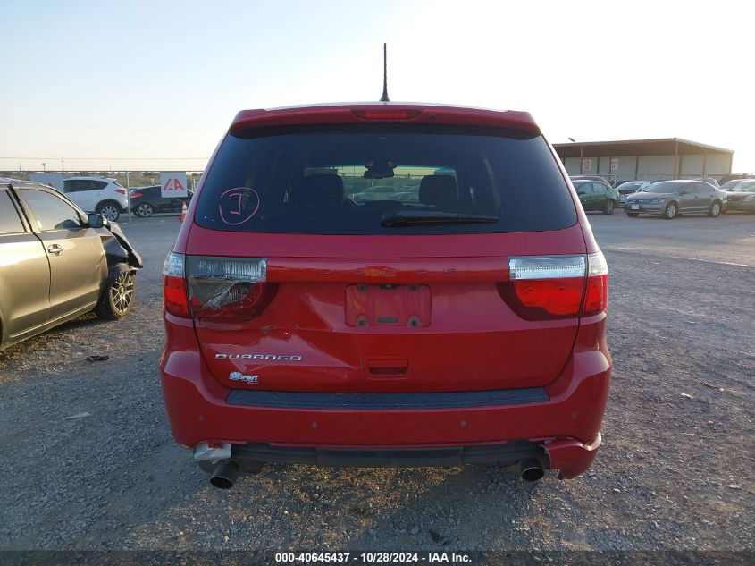 2013 Dodge Durango Sxt VIN: 1C4RDHAGXDC667717 Lot: 40645437