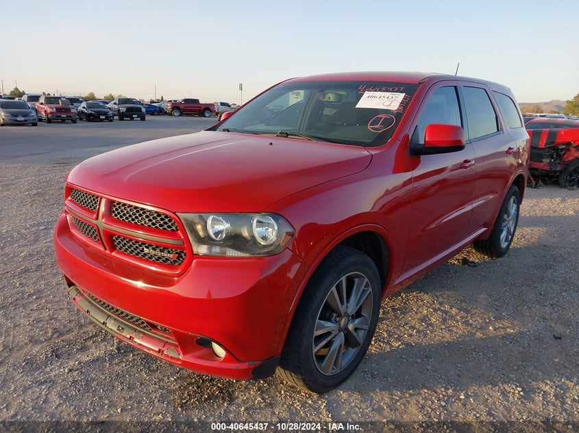 2013 DODGE DURANGO SXT - 1C4RDHAGXDC667717