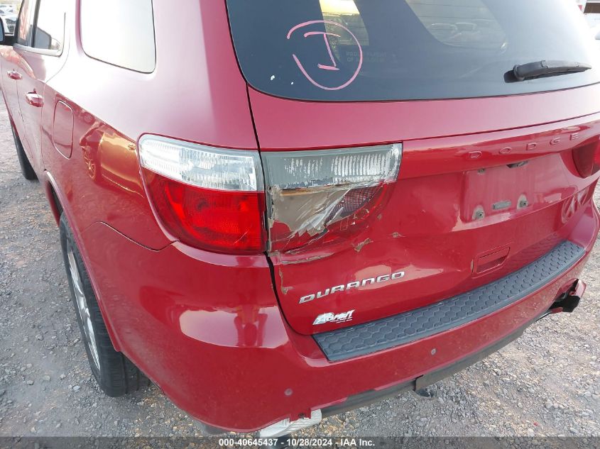 2013 DODGE DURANGO SXT - 1C4RDHAGXDC667717