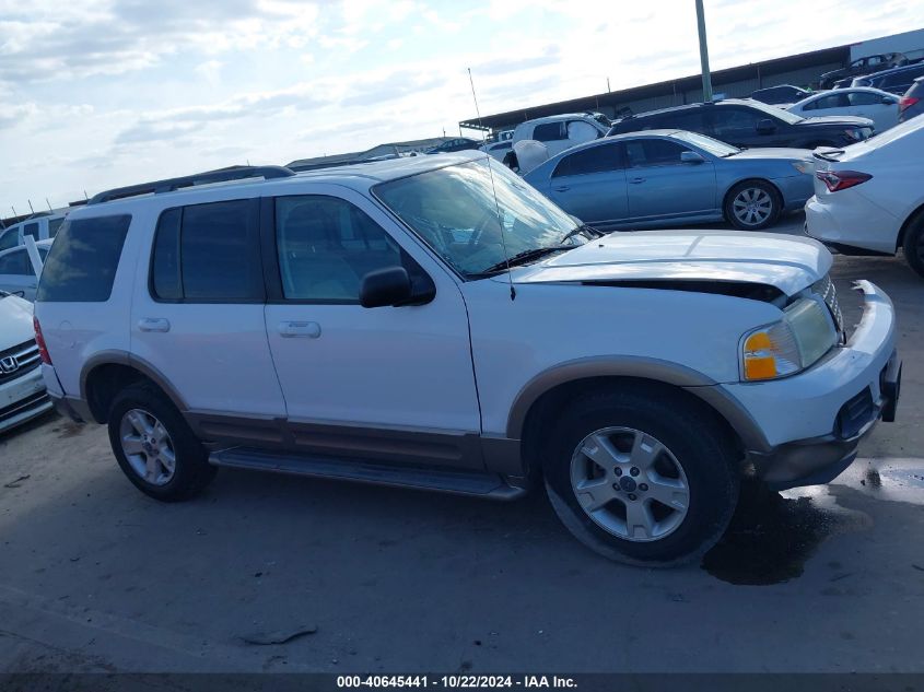 2003 Ford Explorer Eddie Bauer VIN: 1FMDU64K63UA84144 Lot: 40645441