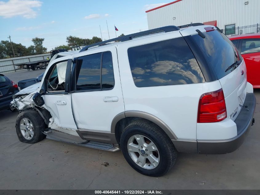 2003 Ford Explorer Eddie Bauer VIN: 1FMDU64K63UA84144 Lot: 40645441