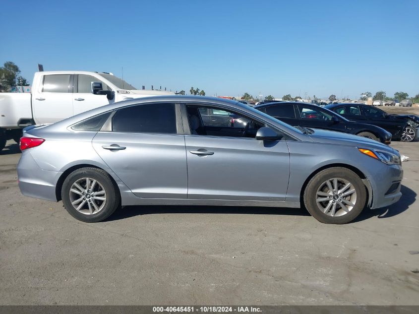 2016 Hyundai Sonata Se VIN: 5NPE24AF2GH362998 Lot: 40645451