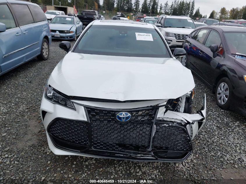 2022 Toyota Avalon Xse Nightshade Hybrid VIN: 4T1EA1AB6NU014702 Lot: 40645459