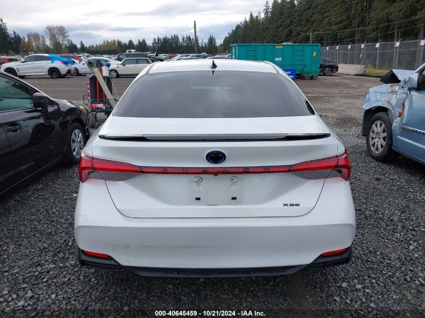 2022 Toyota Avalon Xse Nightshade Hybrid VIN: 4T1EA1AB6NU014702 Lot: 40645459