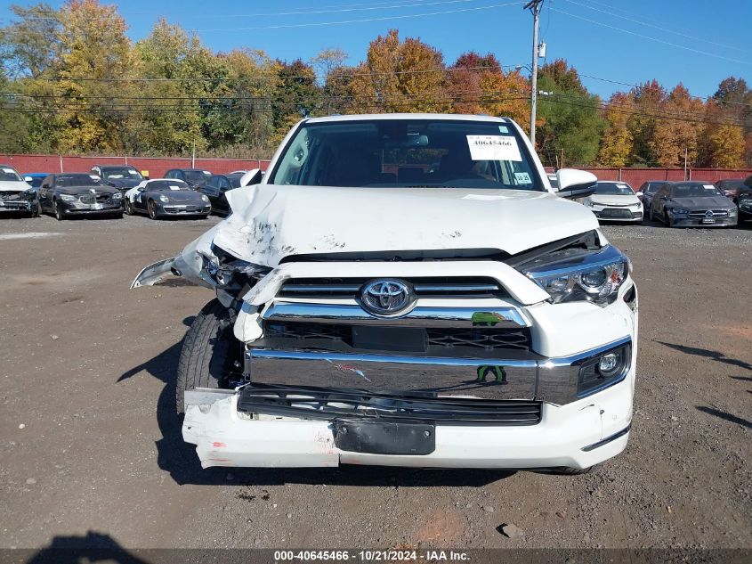 2021 Toyota 4Runner Limited VIN: JTEKU5JR2M5846626 Lot: 40645466