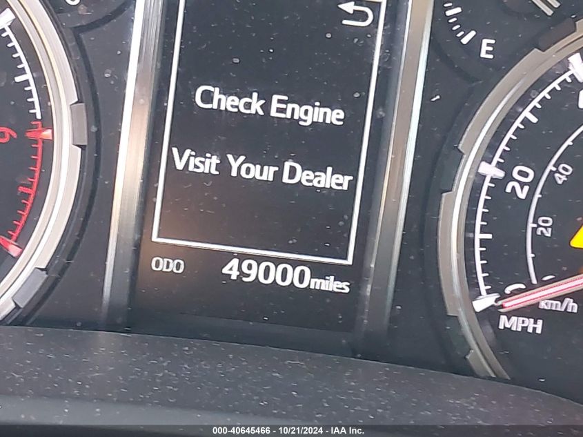 2021 TOYOTA 4RUNNER LIMITED - JTEKU5JR2M5846626