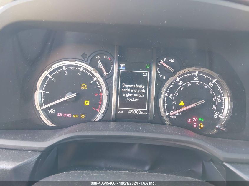 2021 TOYOTA 4RUNNER LIMITED - JTEKU5JR2M5846626