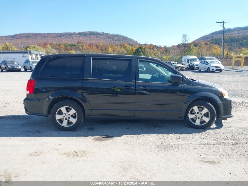 2013 Dodge Grand Caravan Se VIN: 2C4RDGBG7DR568367 Lot: 40645467