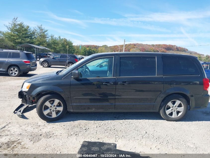 2013 Dodge Grand Caravan Se VIN: 2C4RDGBG7DR568367 Lot: 40645467