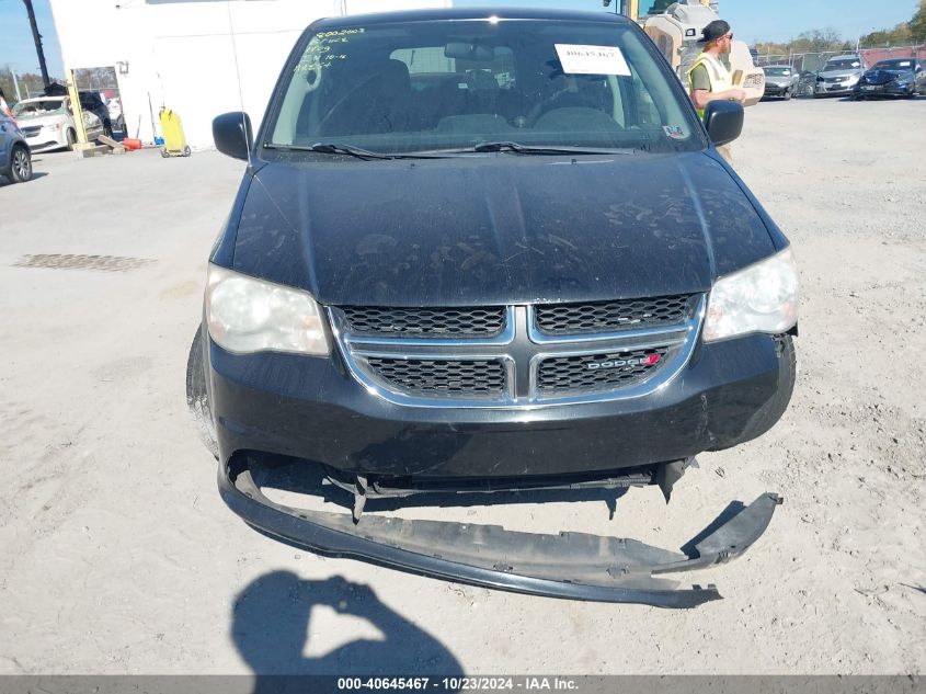 2013 Dodge Grand Caravan Se VIN: 2C4RDGBG7DR568367 Lot: 40645467