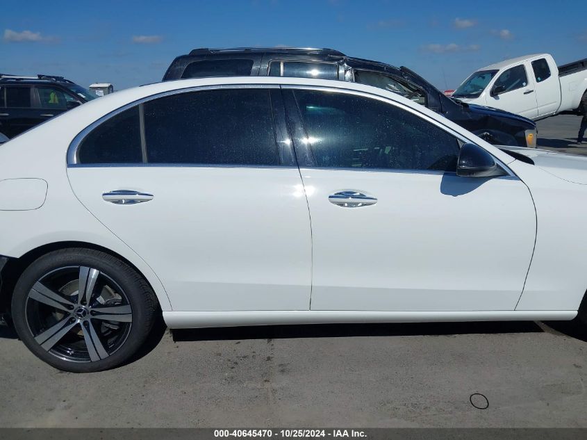 2023 Mercedes-Benz C 300 Sedan VIN: W1KAF4GB1PR093138 Lot: 40645470