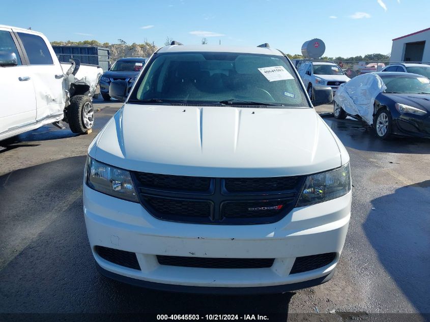 2017 Dodge Journey Se VIN: 3C4PDCAB7HT683589 Lot: 40645503