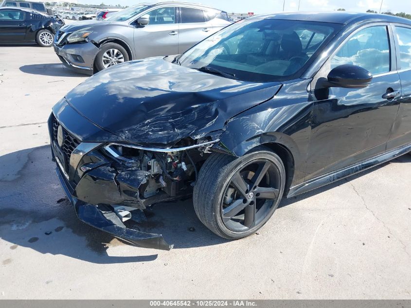 2022 Nissan Sentra Sr Xtronic Cvt VIN: 3N1AB8DV7NY311427 Lot: 40645542