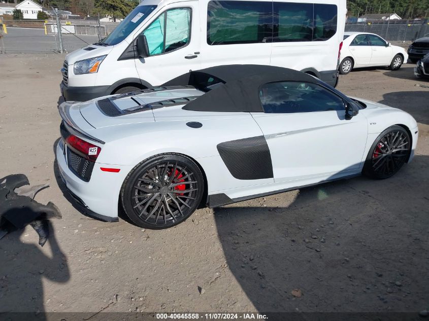 2018 Audi R8 5.2 V10/5.2 V10 Plus VIN: WUAVACFX3J7902212 Lot: 40645558