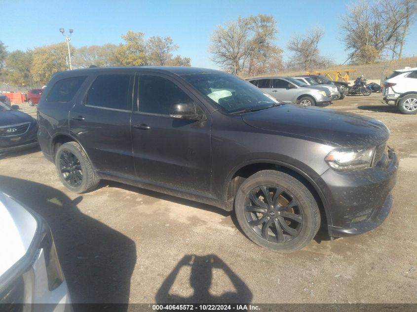 2020 Dodge Durango Gt Plus Awd VIN: 1C4RDJDG7LC161778 Lot: 40645572