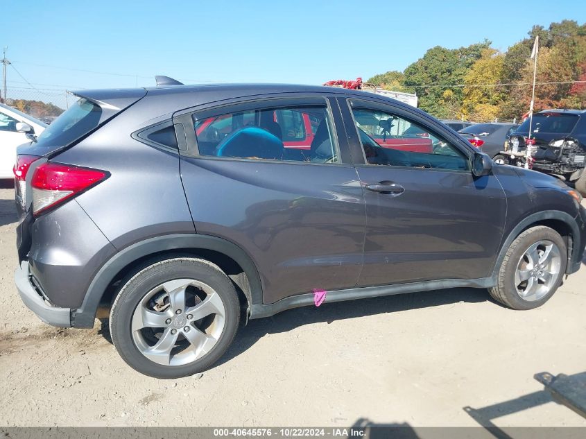 2019 Honda Hr-V Lx VIN: 3CZRU6H34KM706895 Lot: 40645576