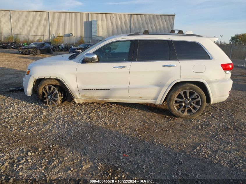 2017 Jeep Grand Cherokee Overland 4X4 VIN: 1C4RJFCG6HC778815 Lot: 40645578