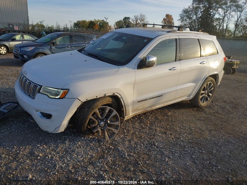 2017 Jeep Grand Cherokee Overland 4X4 VIN: 1C4RJFCG6HC778815 Lot: 40645578