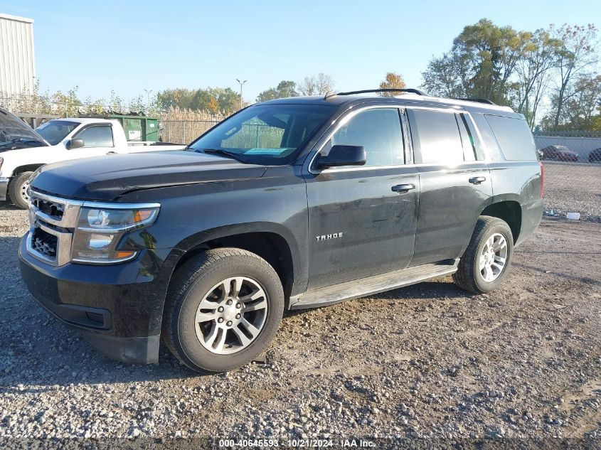 2015 Chevrolet Tahoe K1500 Ls VIN: 1GNSKAKC1FR240492 Lot: 40645593