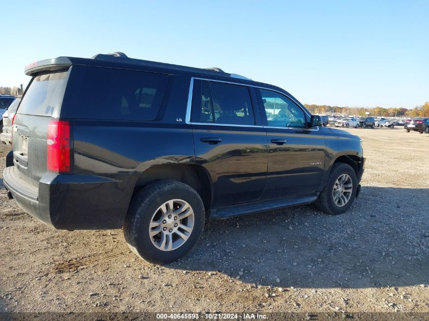 2015 Chevrolet Tahoe K1500 Ls VIN: 1GNSKAKC1FR240492 Lot: 40645593