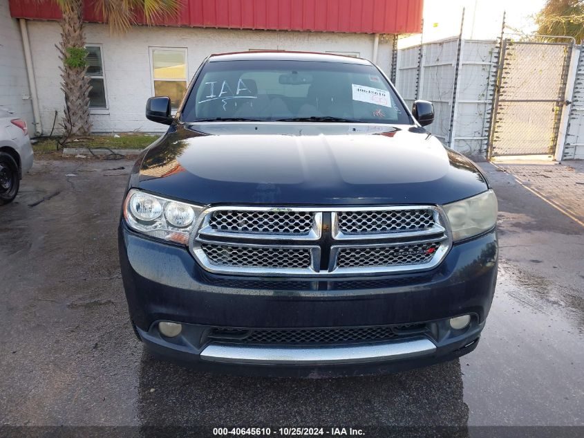 2013 Dodge Durango Sxt VIN: 1C4RDHAG1DC692389 Lot: 40645610