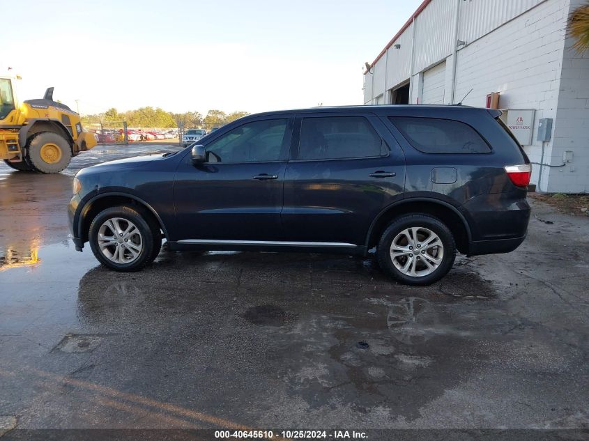 2013 Dodge Durango Sxt VIN: 1C4RDHAG1DC692389 Lot: 40645610