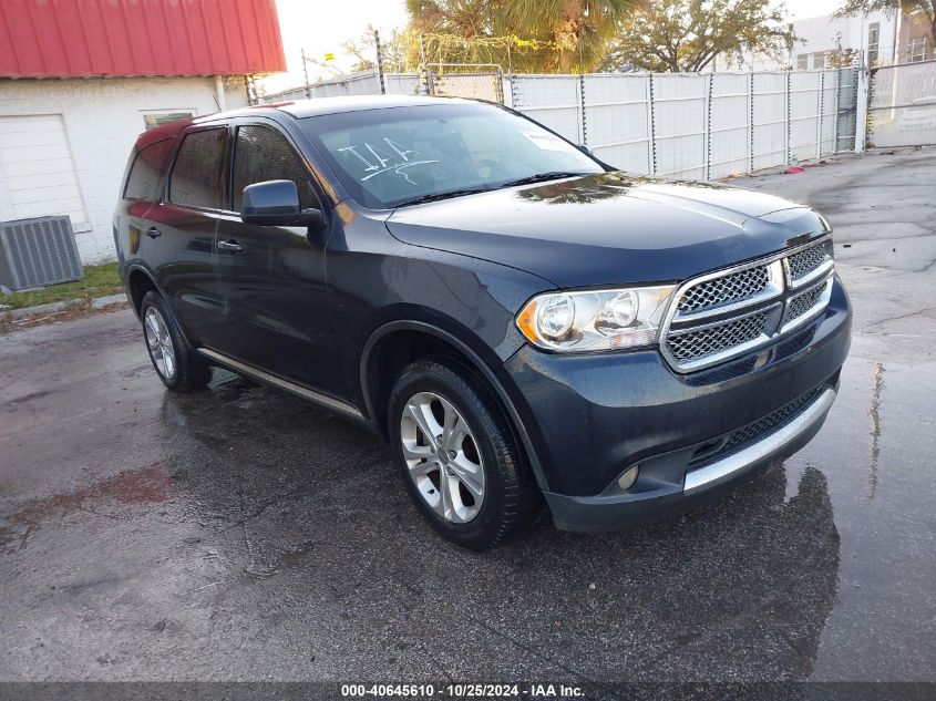 2013 Dodge Durango Sxt VIN: 1C4RDHAG1DC692389 Lot: 40645610