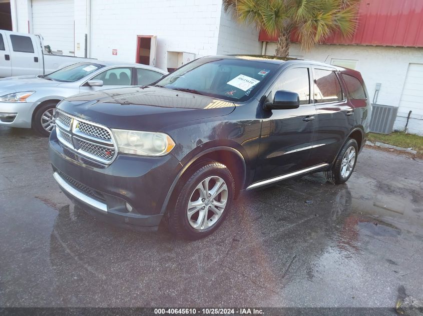 2013 Dodge Durango Sxt VIN: 1C4RDHAG1DC692389 Lot: 40645610