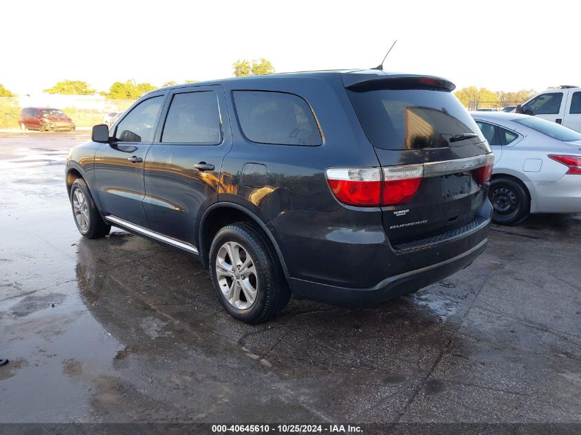 2013 Dodge Durango Sxt VIN: 1C4RDHAG1DC692389 Lot: 40645610