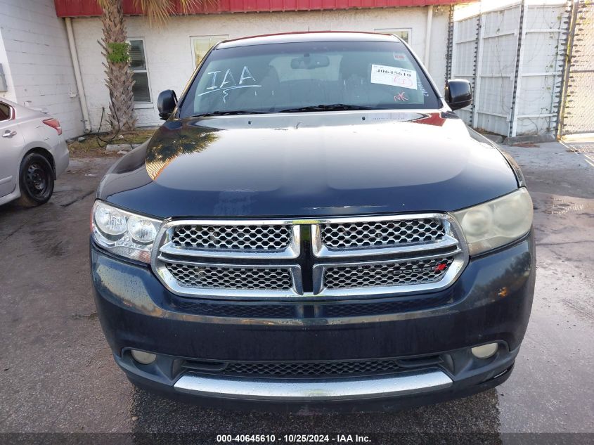 2013 Dodge Durango Sxt VIN: 1C4RDHAG1DC692389 Lot: 40645610