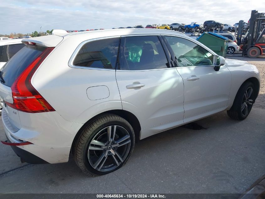 2019 Volvo Xc60 T5 Momentum VIN: LYV102DKXKB218769 Lot: 40645634