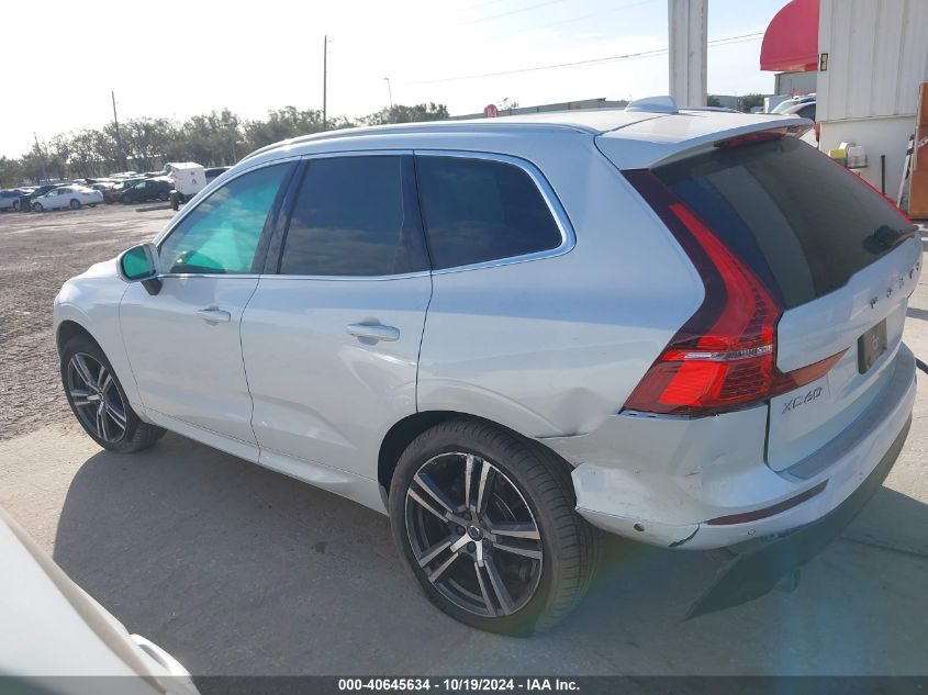 2019 Volvo Xc60 T5 Momentum VIN: LYV102DKXKB218769 Lot: 40645634