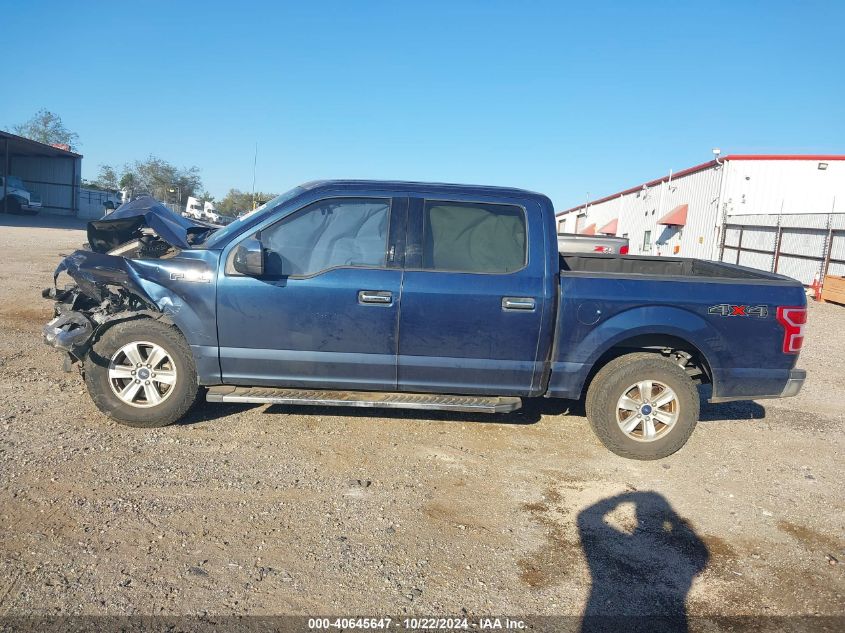 2018 Ford F-150 Xlt VIN: 1FTEW1EP7JKE03317 Lot: 40645647