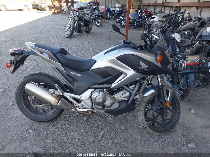 2012 Honda Nc700X VIN: JH2RC6351CK002462 Lot: 40645653