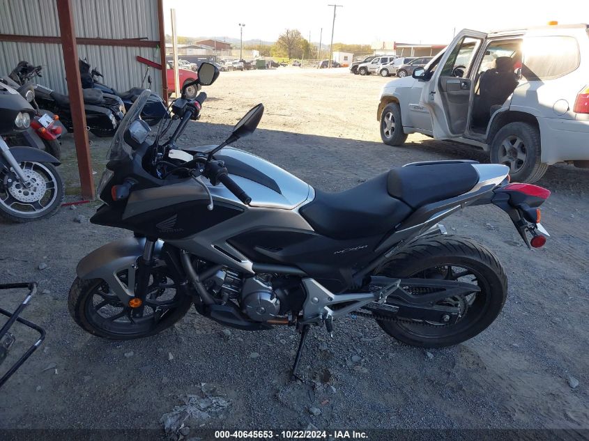 2012 Honda Nc700X VIN: JH2RC6351CK002462 Lot: 40645653