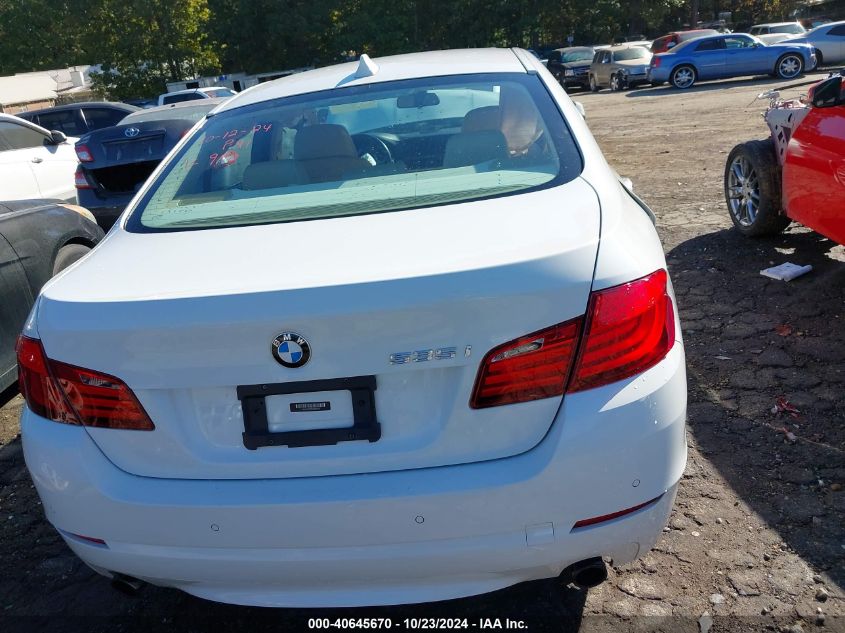 2013 BMW 535I VIN: WBAFR7C56DC829110 Lot: 40645670