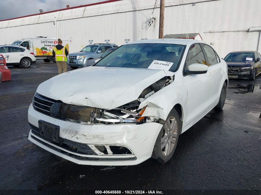 2017 Volkswagen Jetta 1.4T S VIN: 3VW2B7AJ2HM230552 Lot: 40645688