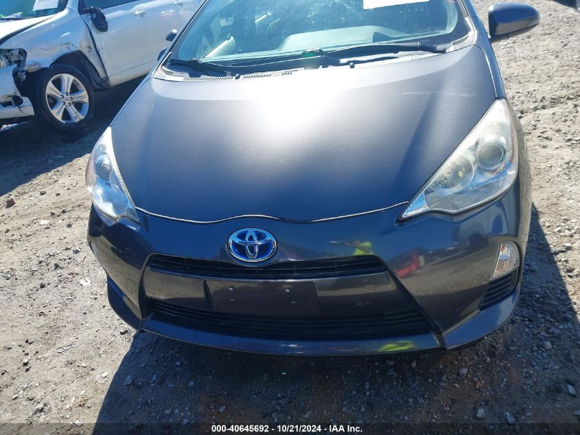 2014 Toyota Prius C Three VIN: JTDKDTB3XE1066952 Lot: 40645692