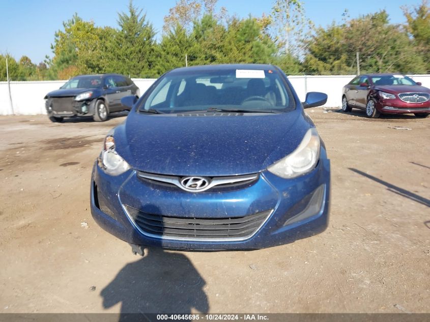 2016 Hyundai Elantra Se VIN: 5NPDH4AE9GH776510 Lot: 40645695